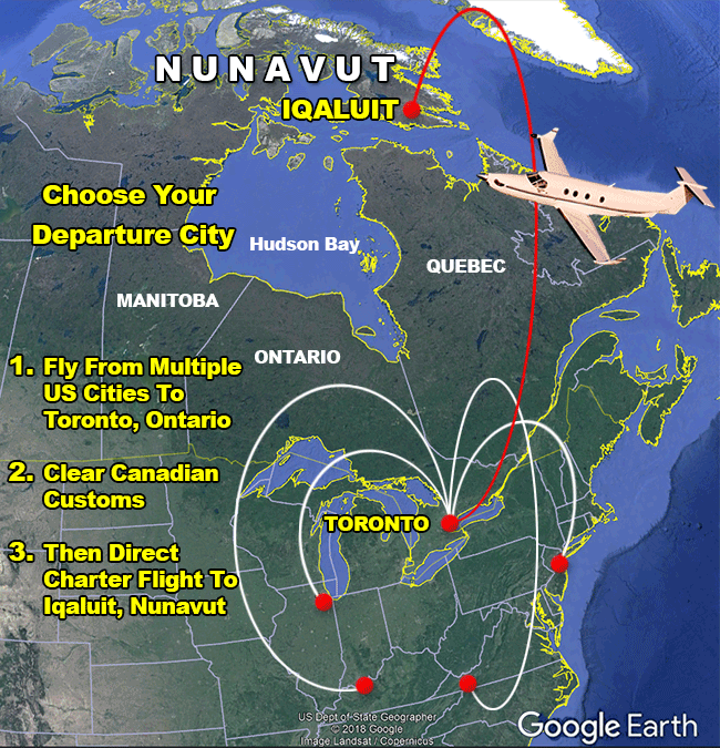 Direct Flights To Iqaluit Nunavut